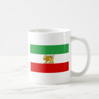 Flag of the Shah of Iran (1964-1980) شیر و خورشید