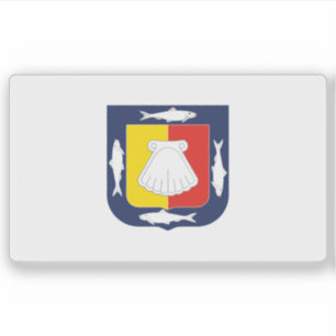 Flag of the state of Baja California Sur, Mexico Sticker