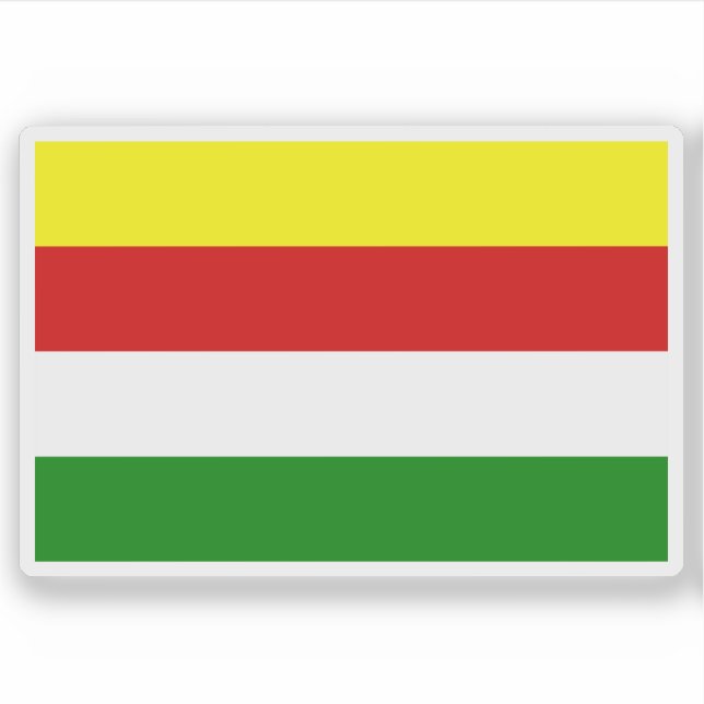 Flag of the State of East Indonesia Sticker (Front)