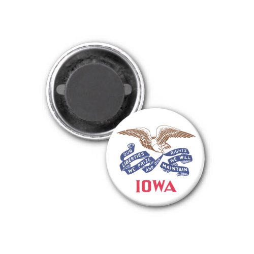 Flag of the state of Iowa Magnet