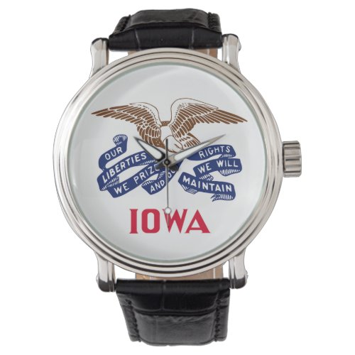 Flag of the state of Iowa Watch