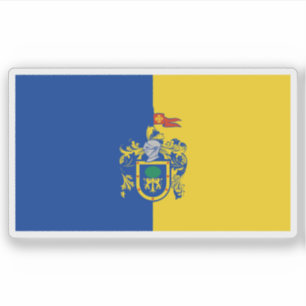 Flag of the state of Jalisco, Mexico Sticker