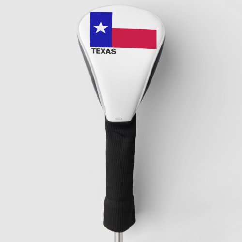 Flag of the state of Texas Golf Head Cover