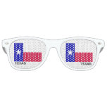 Flag Of The State Of Texas Retro Sunglasses at Zazzle