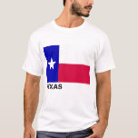 Flag Of The State Of Texas T-shirt at Zazzle