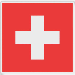 Flag of the Swiss Confederation Sticker