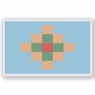 Flag of the Tonocotés (Tonokotés) people,Argentina Sticker