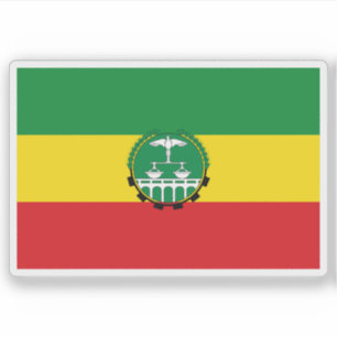 Flag of The Transitional Government of Ethiopia Sticker