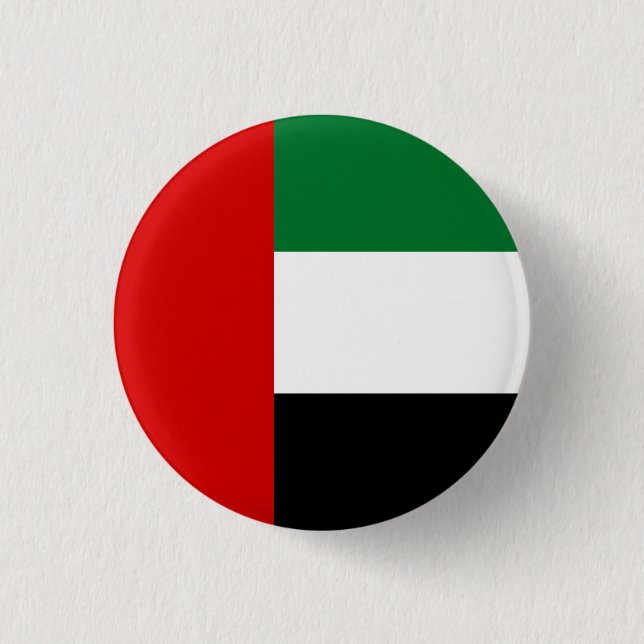 Flag of the United Arab Emirates Button (Front)