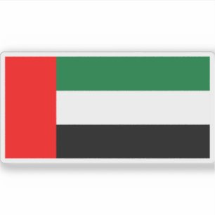 Flag of the United Arab Emirates (UAE) Sticker