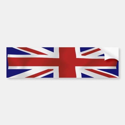 Flag of The United Kingdom 2 Bumper Sticker