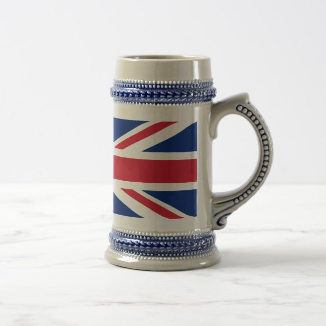 Flag of the United Kingdom Beer Stein (Right)