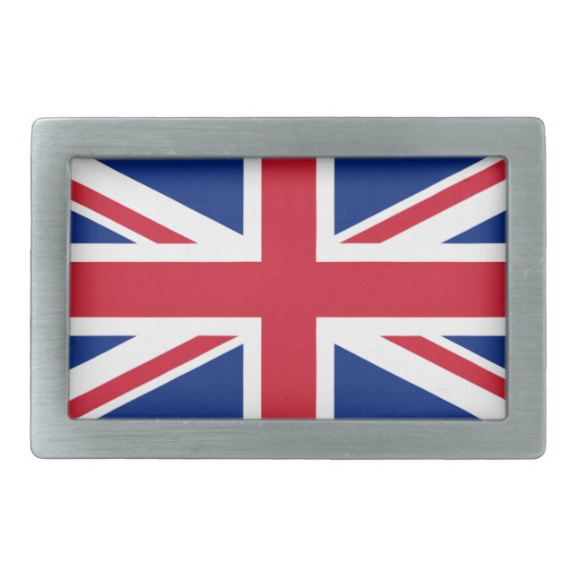 Flag of the United Kingdom Belt Buckle (Front)
