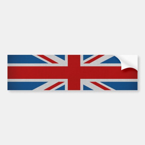 Flag of the United Kingdom Bumper Sticker