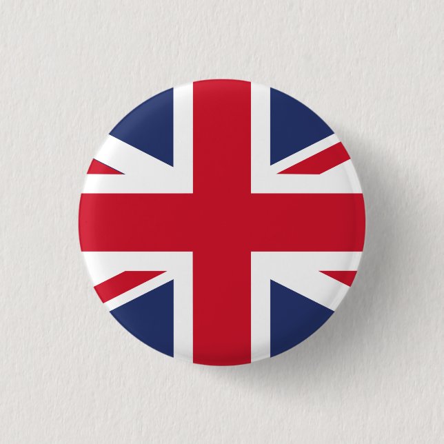 Flag of the United Kingdom Button (Front)