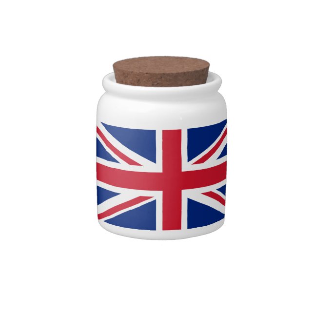 Flag of the United Kingdom Candy Jar (Right)