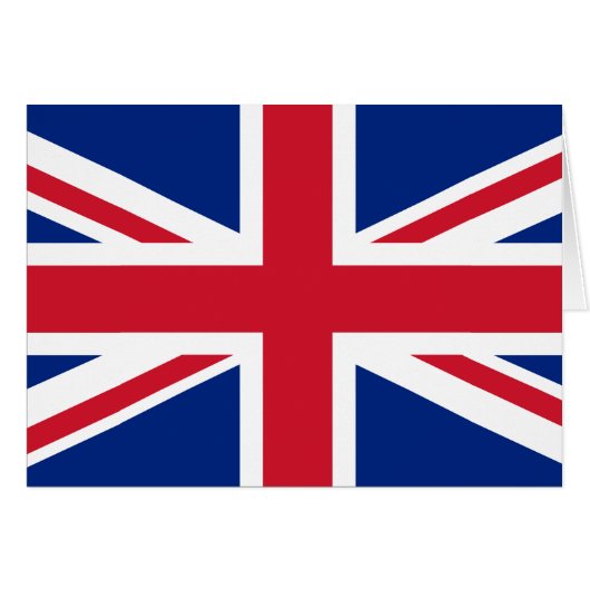 Flag of the United Kingdom Cards (Front Horizontal)