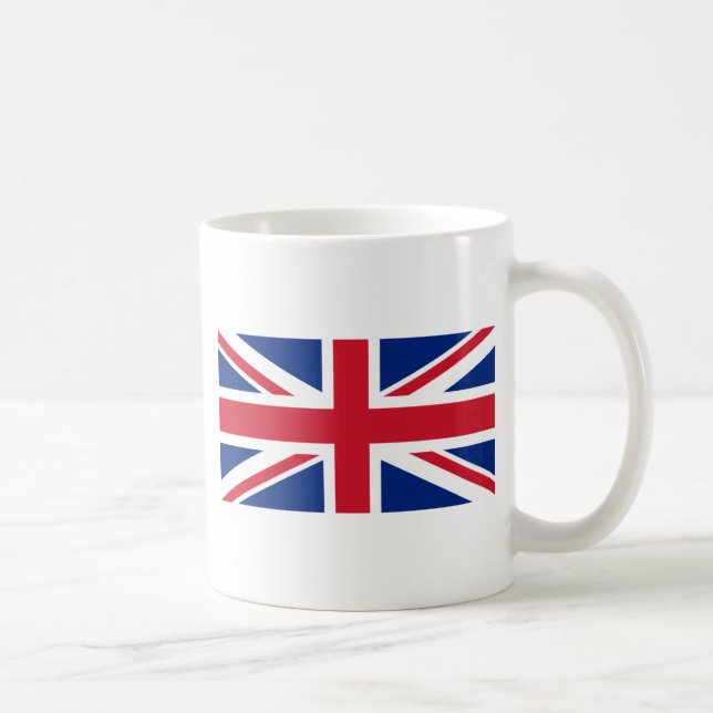 Flag of the United Kingdom Coffee Mug (Right)