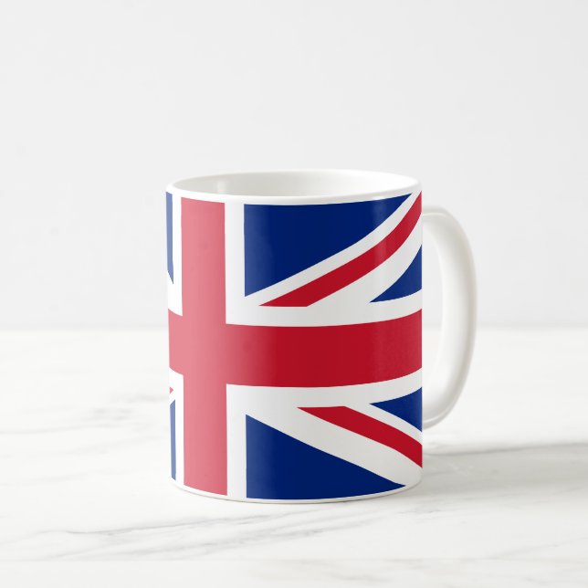 Flag of the United Kingdom Coffee Mug (Front Right)