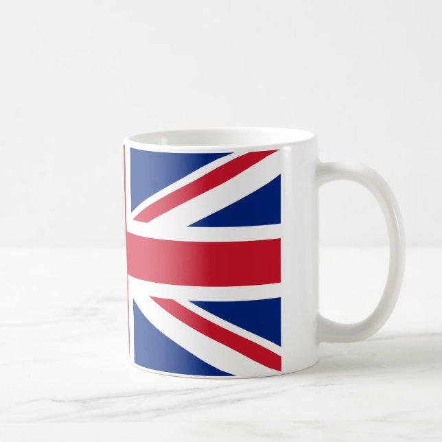 Flag of the United Kingdom Coffee Mug (Right)