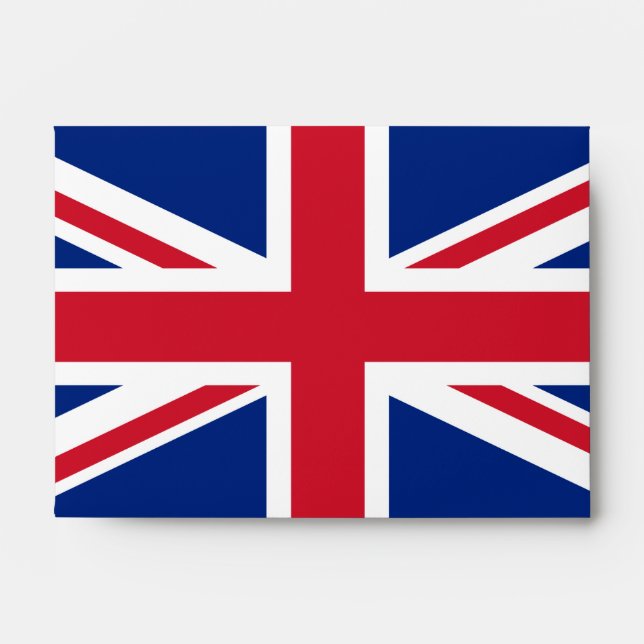 Flag of the United Kingdom Envelope (Front)