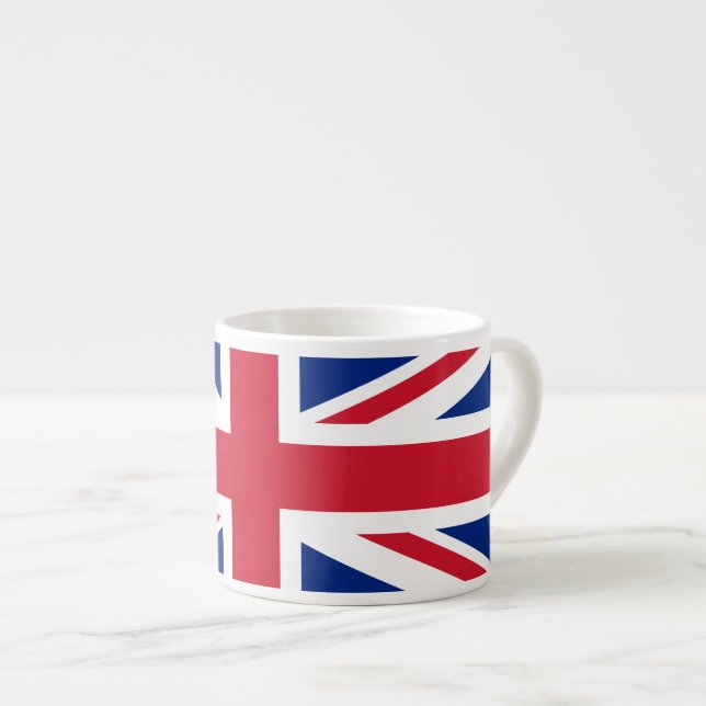 Flag of the United Kingdom Espresso Cup (Front Right)