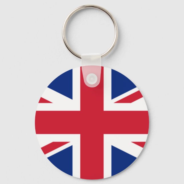 Flag of the United Kingdom Keychain (Front)
