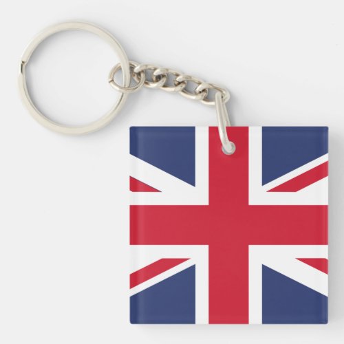 Flag of the United Kingdom Keychain