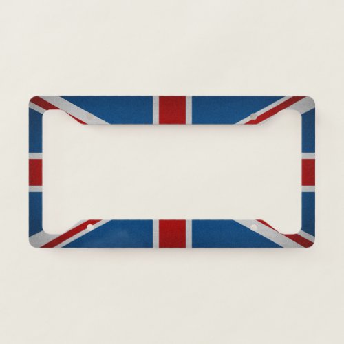 Flag of the United Kingdom License Plate Frame