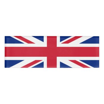 Flag Of The United Kingdom Name Tag by kfleming1986 at Zazzle