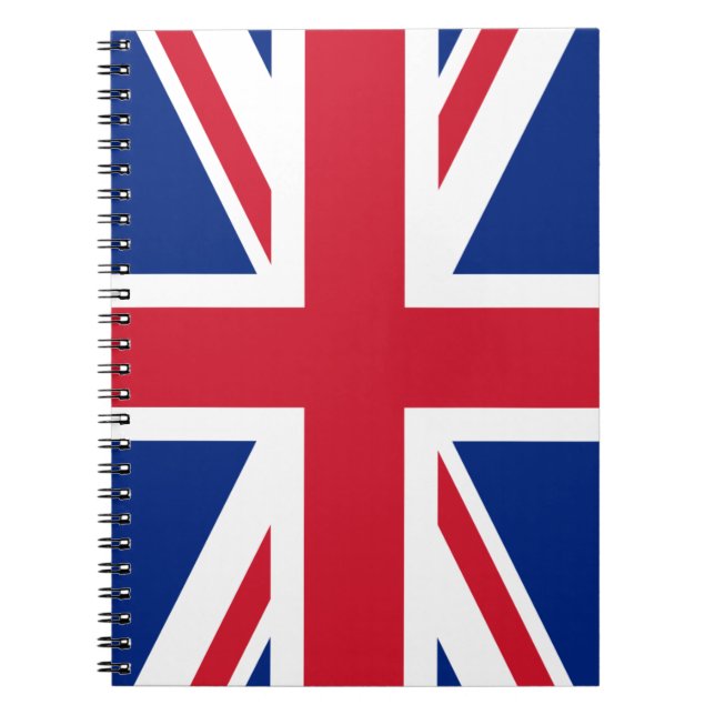 Flag of the United Kingdom Notebook (Front)