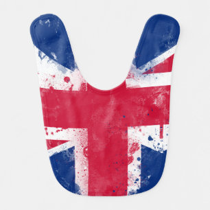 Flag of the United Kingdom or the Union Jack Bib