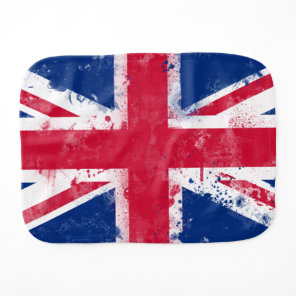 Flag of the United Kingdom or the Union Jack Burp Cloth