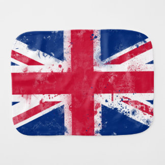 Flag of the United Kingdom or the Union Jack Burp Cloth
