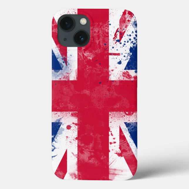 Flag of the United Kingdom or the Union Jack Case-Mate iPhone Case (Back)