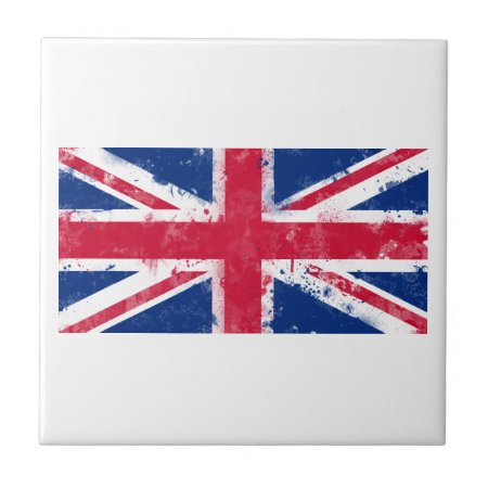 Flag Of The United Kingdom Or The Union Jack Ceramic Tile