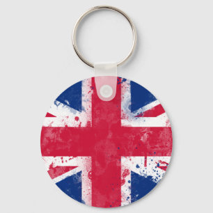Flag of the United Kingdom or the Union Jack Keychain