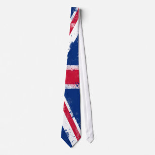 Flag of the United Kingdom or the Union Jack Neck Tie