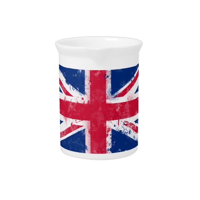 Flag of the United Kingdom or the Union Jack Pitcher (Front)
