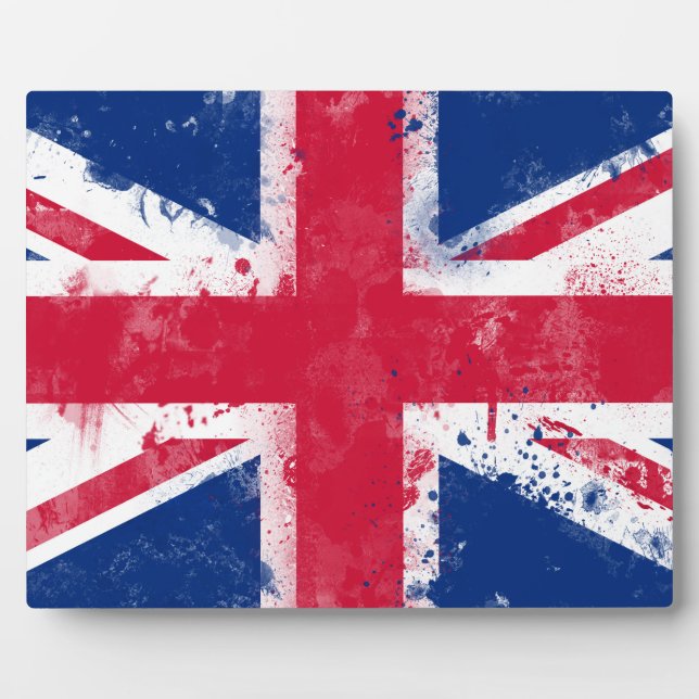 Flag of the United Kingdom or the Union Jack Plaque (Front)
