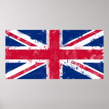 Flag Of The United Kingdom Or The Union Jack Poster by flagshack at Zazzle