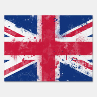 Flag of the United Kingdom or the Union Jack Sign
