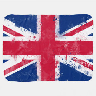 Flag of the United Kingdom or the Union Jack Swaddle Blanket