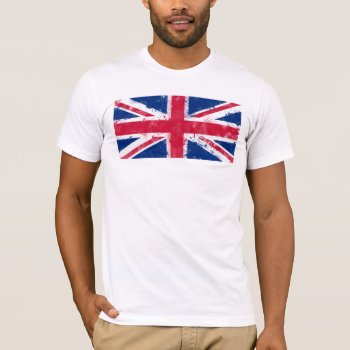Flag Of The United Kingdom Or The Union Jack T-shirt by flagshack at Zazzle