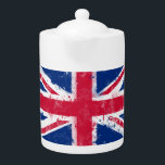 Flag of the United Kingdom or the Union Jack Teapot<br><div class="desc">Flag of the United Kingdom or the Union Jack</div>
