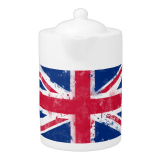 Flag of the United Kingdom or the Union Jack Teapot