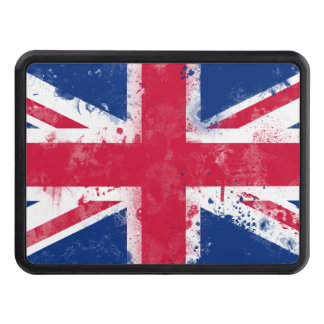 Flag of the United Kingdom or the Union Jack Trailer Hitch Cover