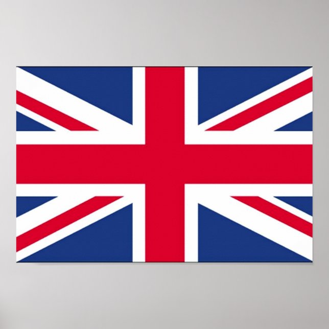 Flag of the United Kingdom Poster (Front)