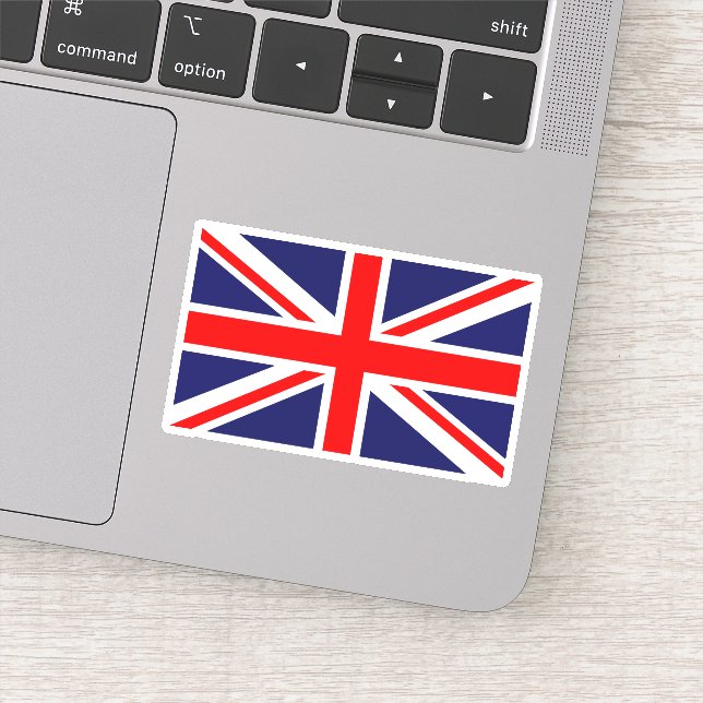 Flag of the United Kingdom Sticker (Detail)