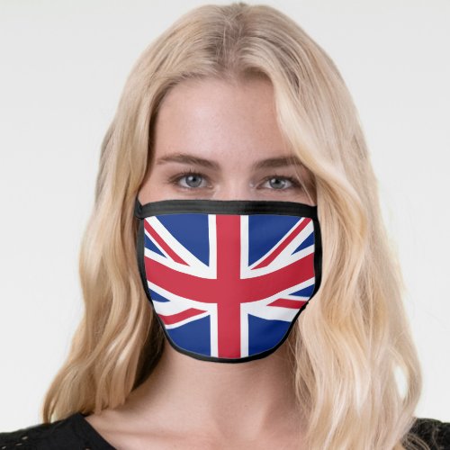Flag of the United Kingdom UK Face Mask
